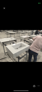 Lavabo White Block